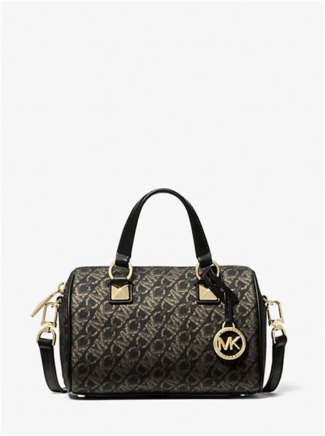 michael kors small grayson monogram satchel